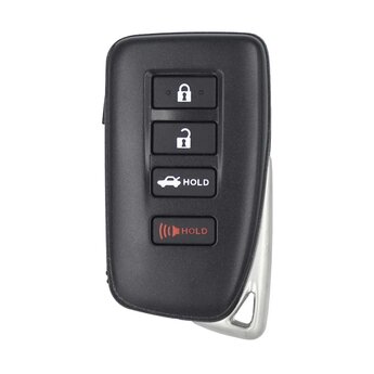 Lexus ES GS IS Smart Remote Key Shell 3+1 Button Sedan Trunk...