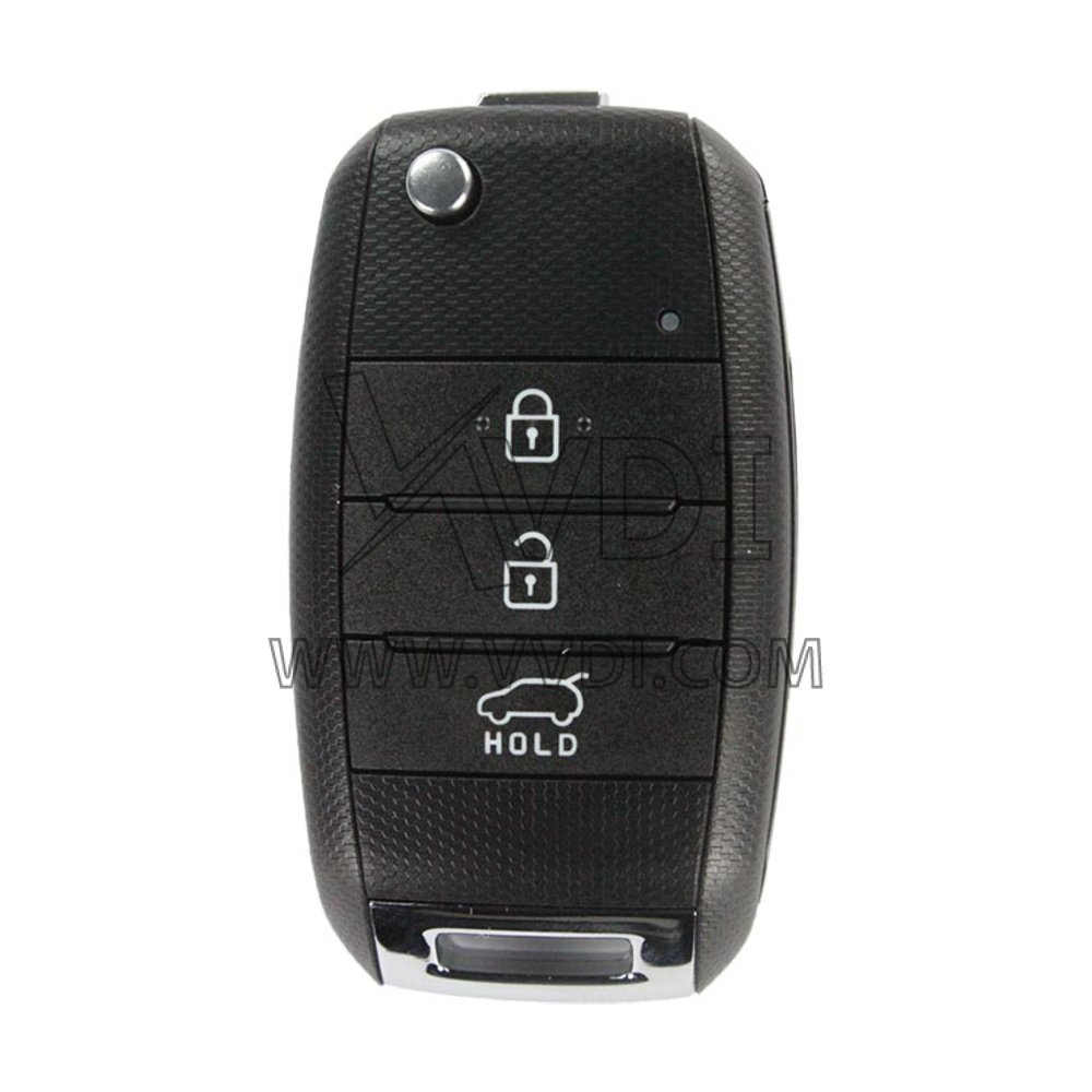 KIA Soul 2014 3 Buttons 433MHz Genuine Flip Remote Key 4D Transponder