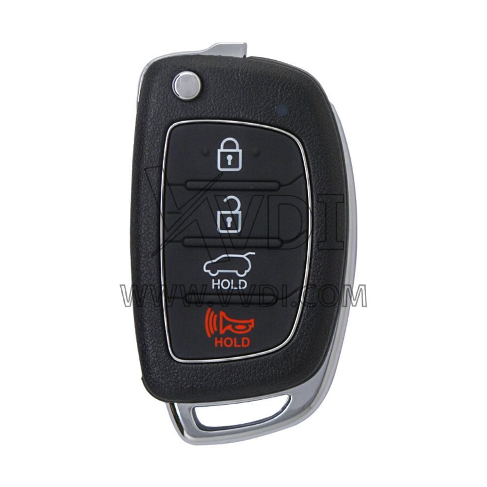 Hyundai Santa Fe 2014 4 Buttons 315mhz Genuine Flip Remote Key 9543