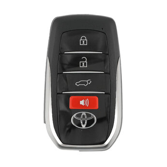 Toyota Land Cruiser 2023 Smart Remote Key Shell 3+1 Buttons Chrome...