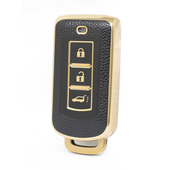 Nano High Quality Gold Leather Cover For Mitsubishi Remote Key...