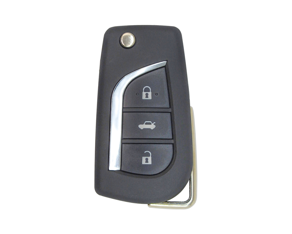 Toyota Corolla Flip Remote Key Cover 3 Buttons